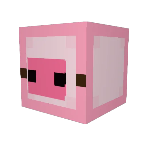 JuanManzanero Minecraft avatar head, 3D render