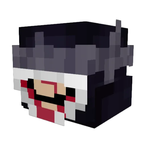 JuanRocha09 Minecraft avatar head, 3D render