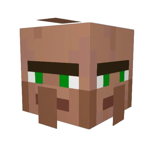 JuanSitoDeMarcos Minecraft avatar head, 3D render