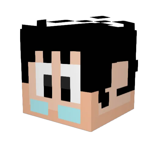 JuanTorres2010 Minecraft avatar head, 3D render