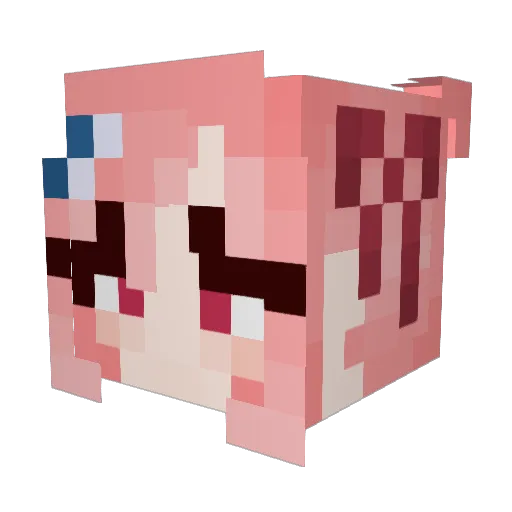 Juan_Pablo_2137 Minecraft avatar head, 3D render