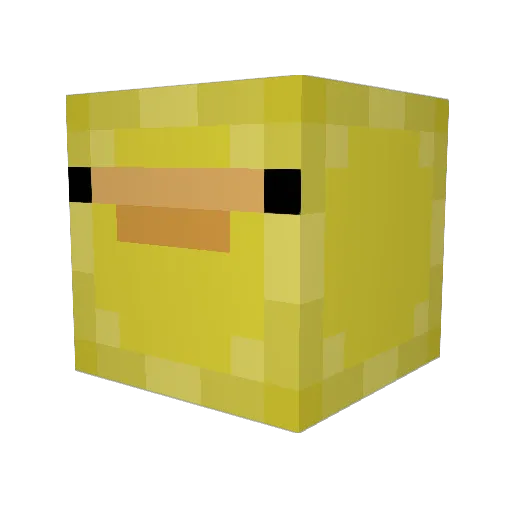 Juan_f5 Minecraft avatar head, 3D render