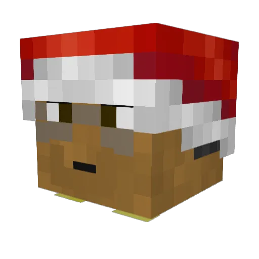 Juandi0709 Minecraft avatar head, 3D render