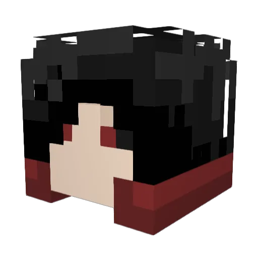 Juanex18 Minecraft avatar head, 3D render
