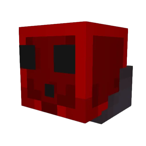 JuaniczZ Minecraft avatar head, 3D render