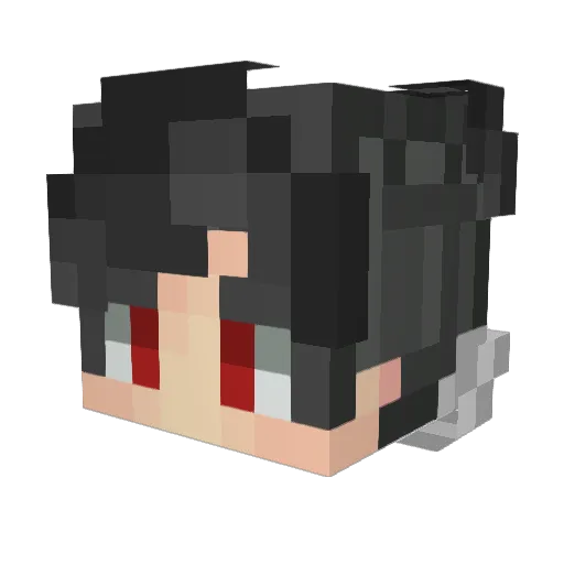 Juanjo848 Minecraft avatar head, 3D render