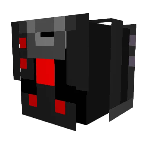 JuanpisPro Minecraft avatar head, 3D render