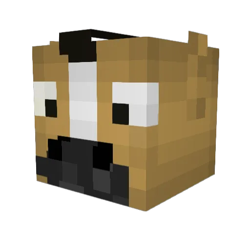 Jubah2010 Minecraft avatar head, 3D render