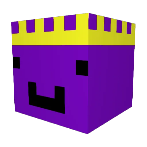 JucidMC Minecraft avatar head, 3D render