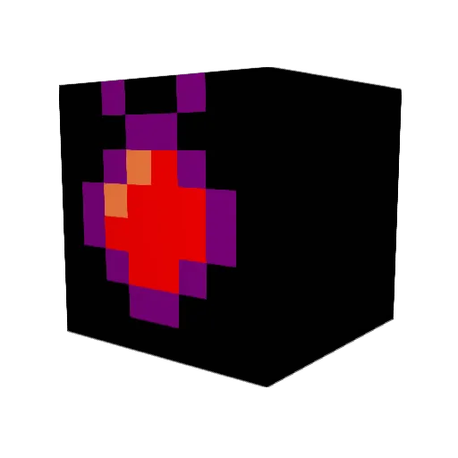 Jud747 Minecraft avatar head, 3D render