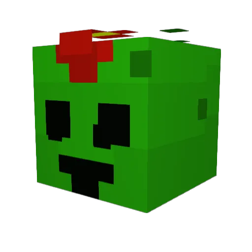Judam1204 Minecraft avatar head, 3D render