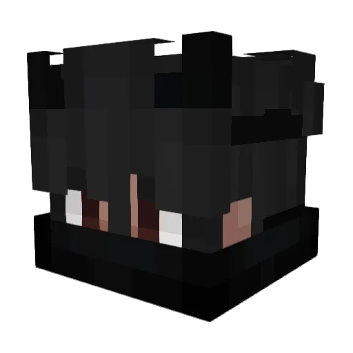 Judes_World Minecraft avatar head, 3D render