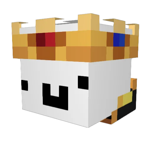 Judicator14th Minecraft avatar head, 3D render