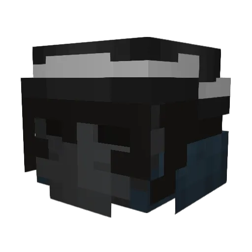 Judie_Doll Minecraft avatar head, 3D render