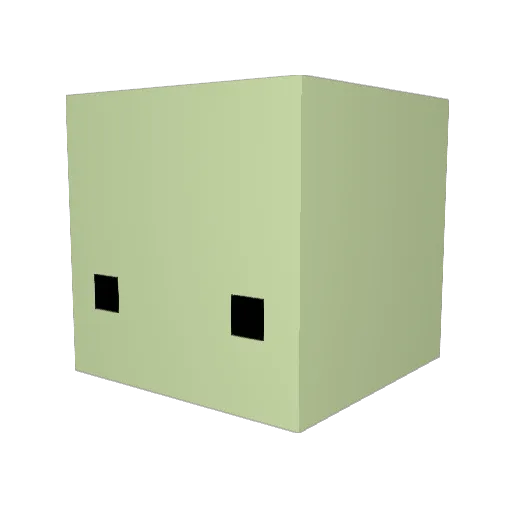 JudoKrack Minecraft avatar head, 3D render