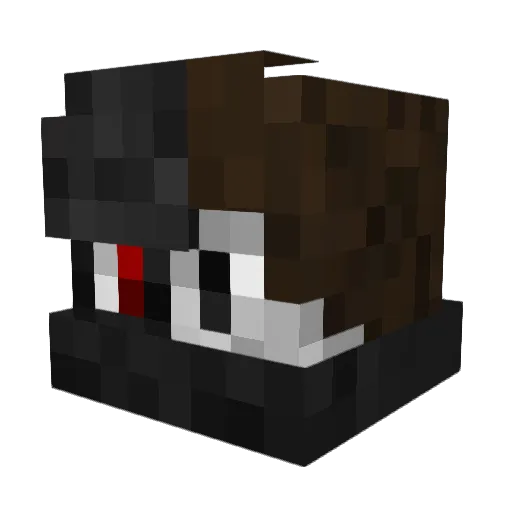 Juegatela_YT Minecraft avatar head, 3D render