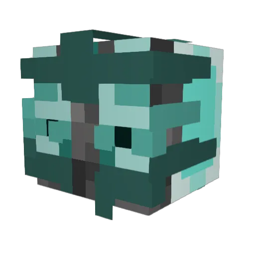JuggJugg Minecraft avatar head, 3D render
