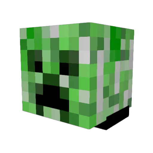 Juggernut852 Minecraft avatar head, 3D render