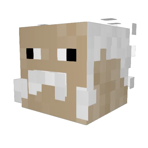 Jugheadjones2001 Minecraft avatar head, 3D render