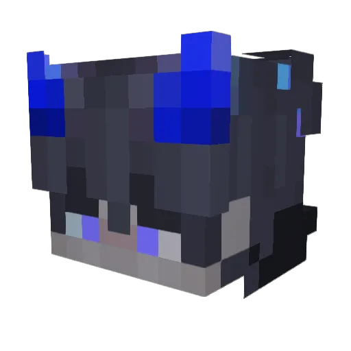 Jugo225 Minecraft avatar head, 3D render