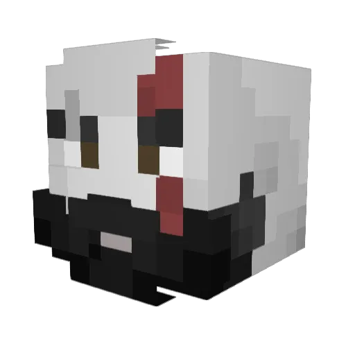 Jugo_Honson Minecraft avatar head, 3D render