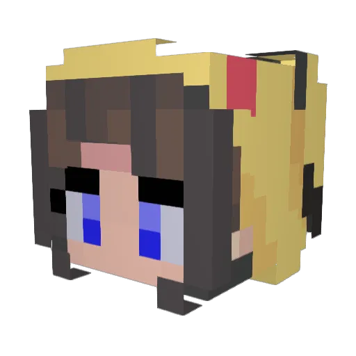 Juguitodemango9 Minecraft avatar head, 3D render