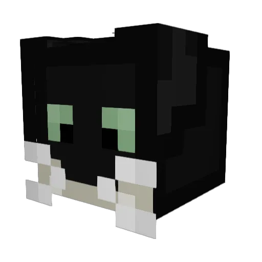 Juhiofi Minecraft avatar head, 3D render