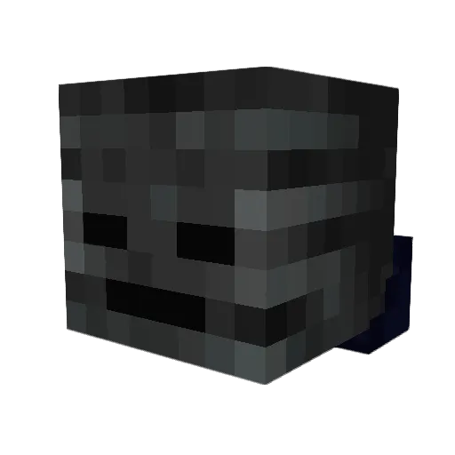 JuiDerIllum Minecraft avatar head, 3D render