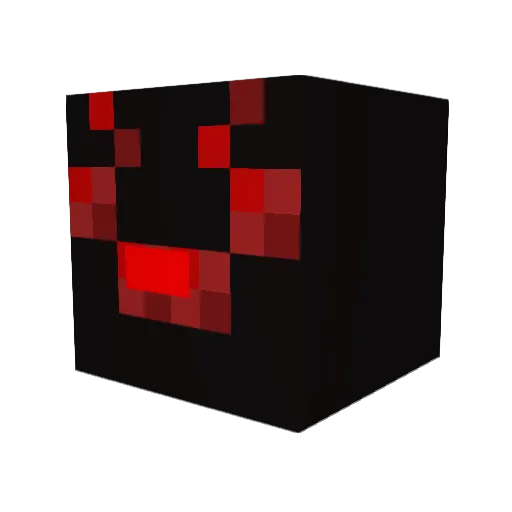 JuianJin Minecraft avatar head, 3D render