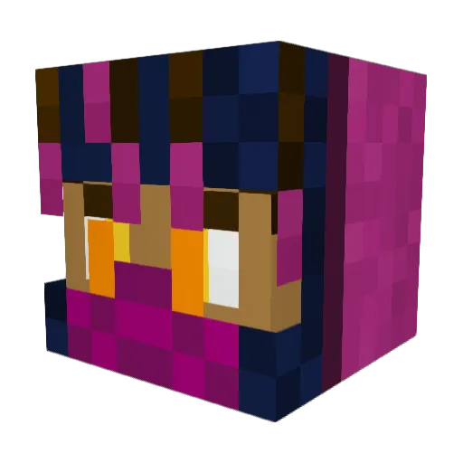 Juic3_T7 Minecraft avatar head, 3D render