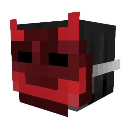 JuiceGalaxyy Minecraft avatar head, 3D render