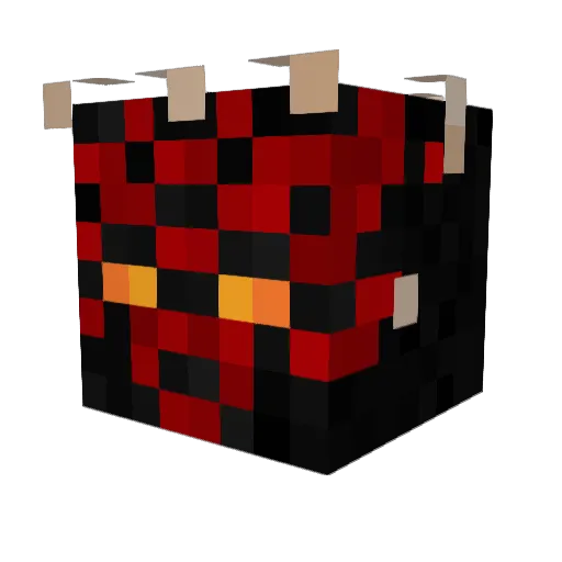 JuiceMan618 Minecraft avatar head, 3D render