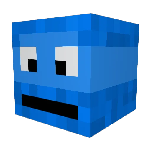 JuiceSauce01 Minecraft avatar head, 3D render