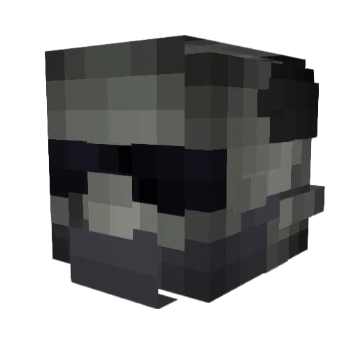 JuiceYT22 Minecraft avatar head, 3D render