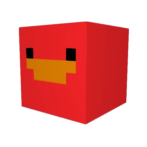 Juicebx420 Minecraft avatar head, 3D render