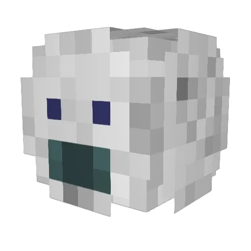 JuicedBananas Minecraft avatar head, 3D render