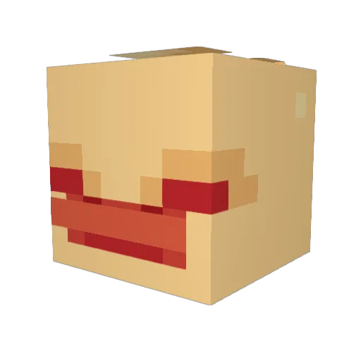 Juiceslinger Minecraft avatar head, 3D render