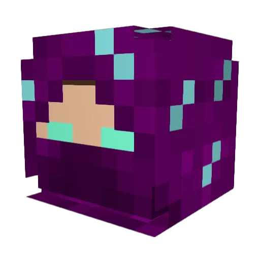 JuicyBoyJamie Minecraft avatar head, 3D render