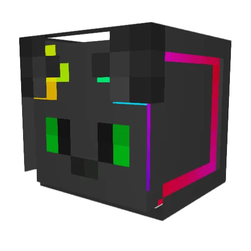 JuicyDumper69 Minecraft avatar head, 3D render