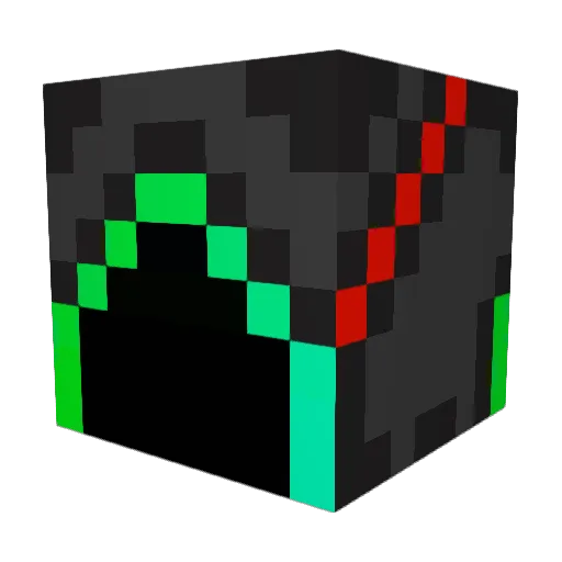 JuicyHeaven Minecraft avatar head, 3D render