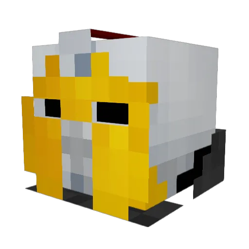 JuicyTarball Minecraft avatar head, 3D render