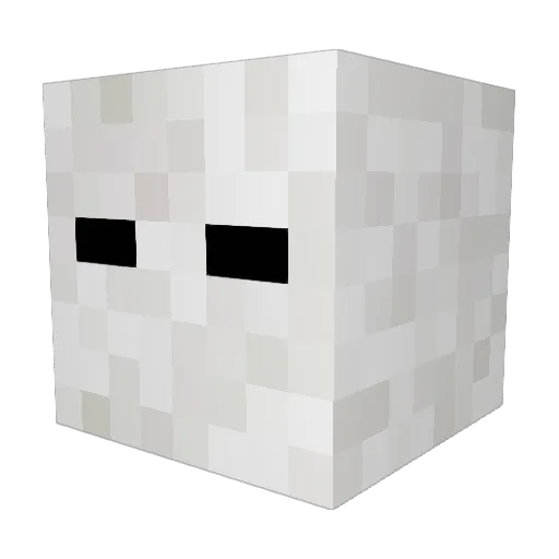 Juizey Minecraft avatar head, 3D render