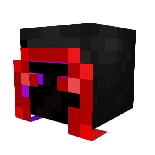 Juizzi Minecraft avatar head, 3D render