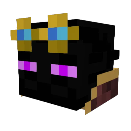 JukioNT Minecraft avatar head, 3D render