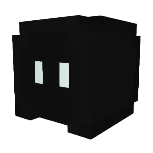 JulBBork Minecraft avatar head, 3D render