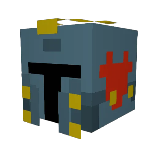 Jul_Munax Minecraft avatar head, 3D render