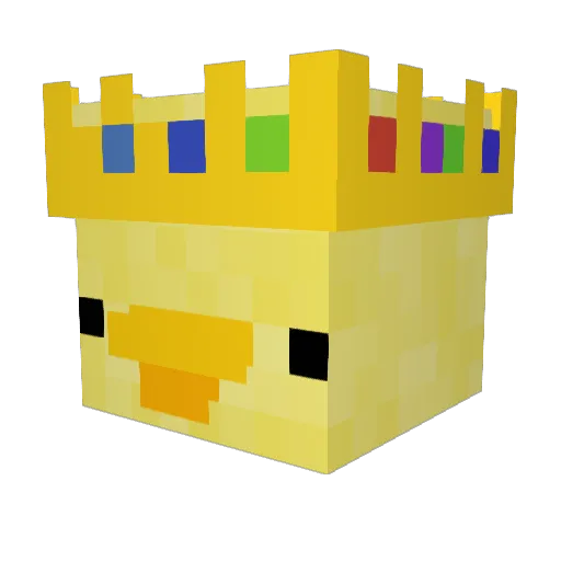 Jula1002 Minecraft avatar head, 3D render