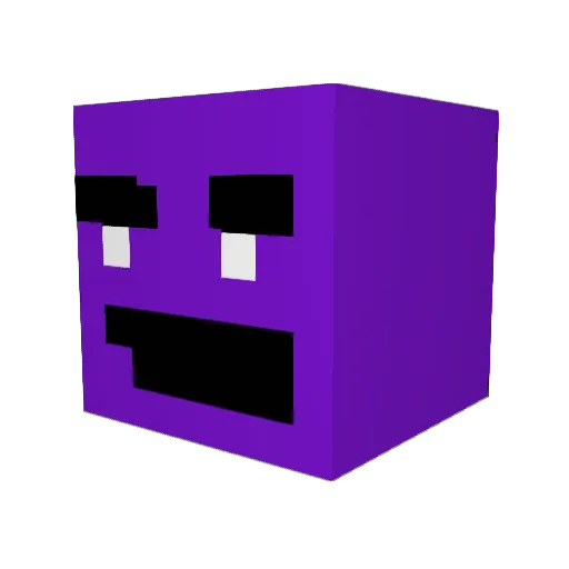 Julc100 Minecraft avatar head, 3D render