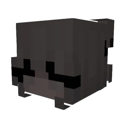 Julciwwww Minecraft avatar head, 3D render