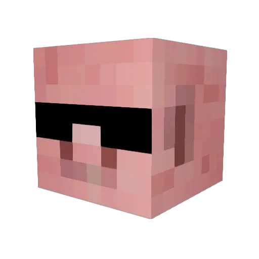 Jules19vargas Minecraft avatar head, 3D render